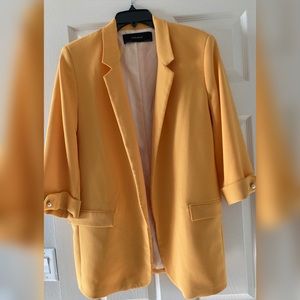 Zara yellow blazer